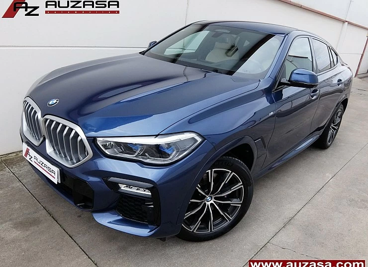 BMW X6 3.0D 286 cv X-DRIVE AUTO -Pack M + Susp.Neumática- ECO (Diesel-Híbrido)