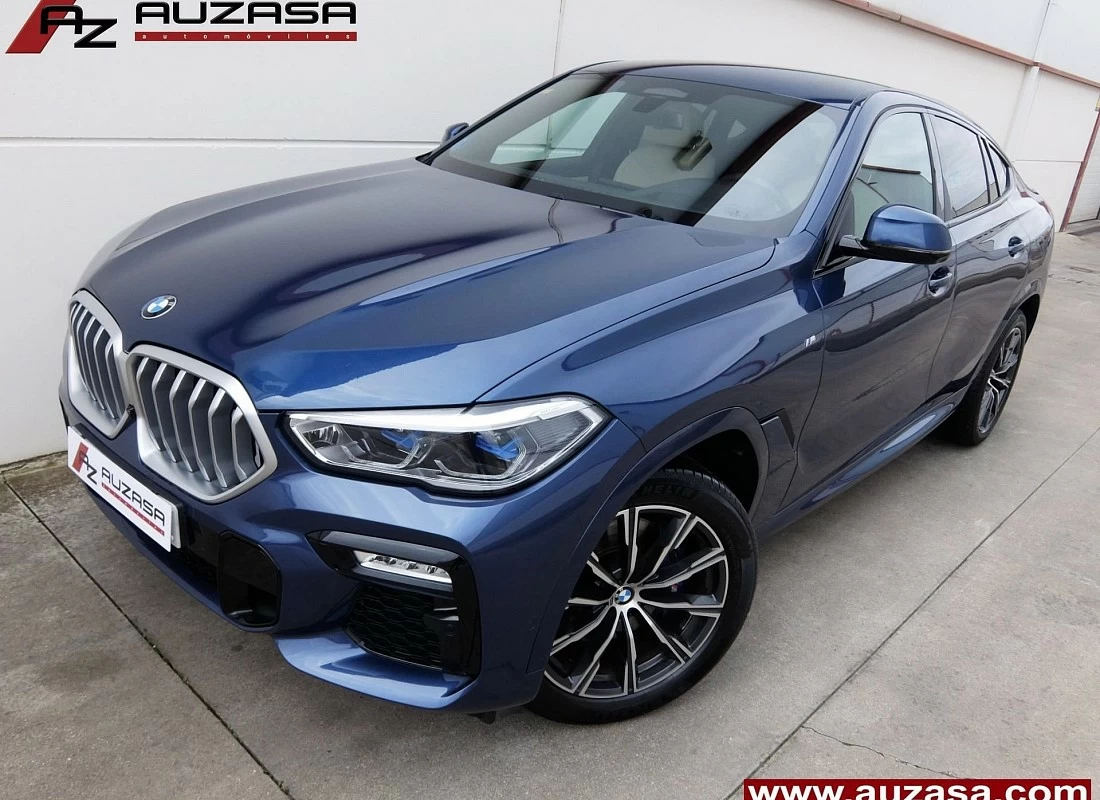 BMW X6 3.0D 286 cv X-DRIVE AUTO -Pack M + Susp.Neumática- ECO (Diesel-Híbrido)