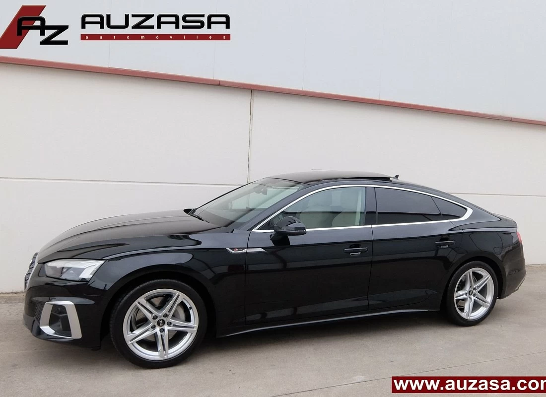 AUDI A5 SPORTBACK 40TFSI 204 cv S-Tronic - S-LINE EDITION + Techo - Etiqueta ECO