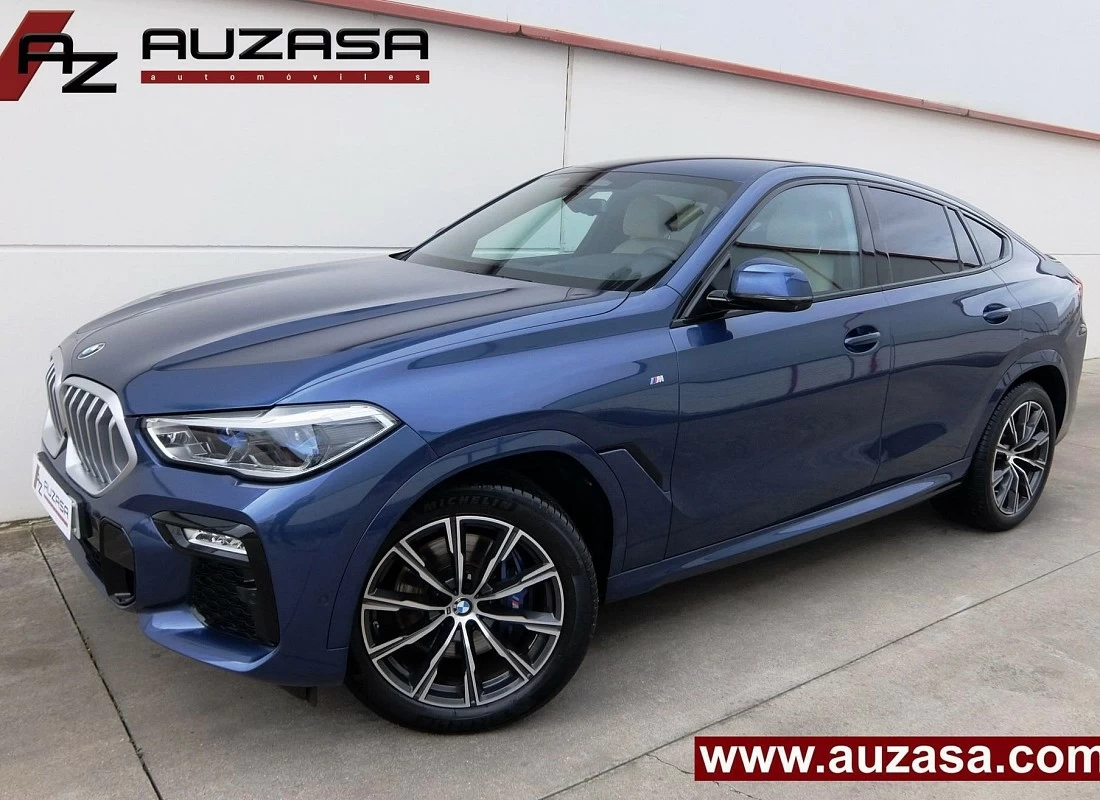 BMW X6 3.0D 286 cv X-DRIVE AUTO -Pack M + Susp.Neumática- ECO (Diesel-Híbrido)