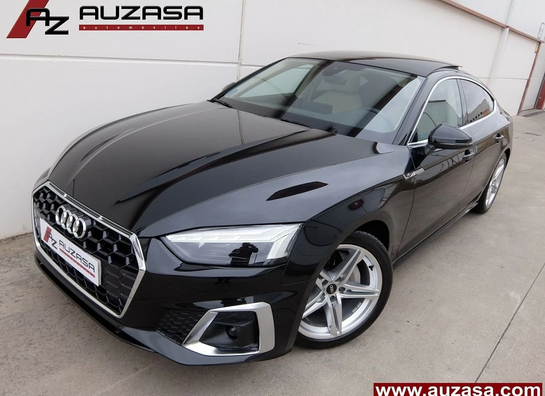 AUDI A5 SPORTBACK 40TFSI 204 cv S-Tronic - S-LINE EDITION + Techo - Etiqueta ECO